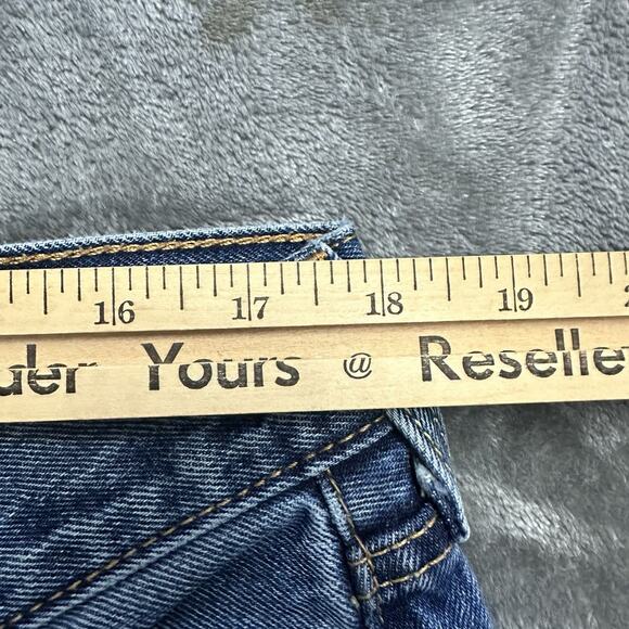 Levi's 550 Jeans Mens 38x34 Blue Straight Denim Rugged Workwear Biker Pants‎ - Picture 11 of 14